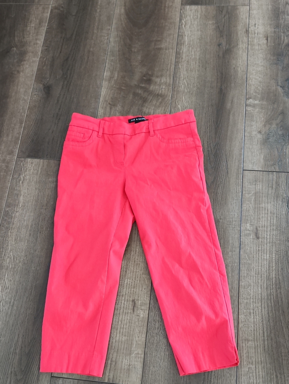 Zac & Rachel Red Cropped Pants